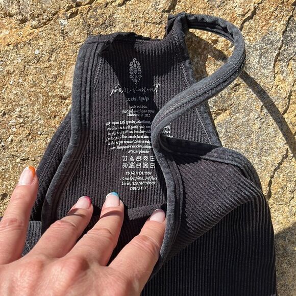 Free People Movement Happiness Runs Long Crop Tank - Picture 8 of 9